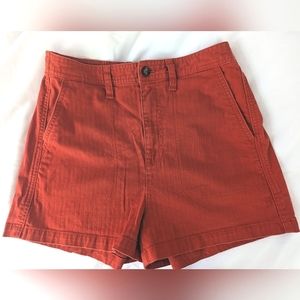 Madewell Paprika Camp Shorts (Size S)